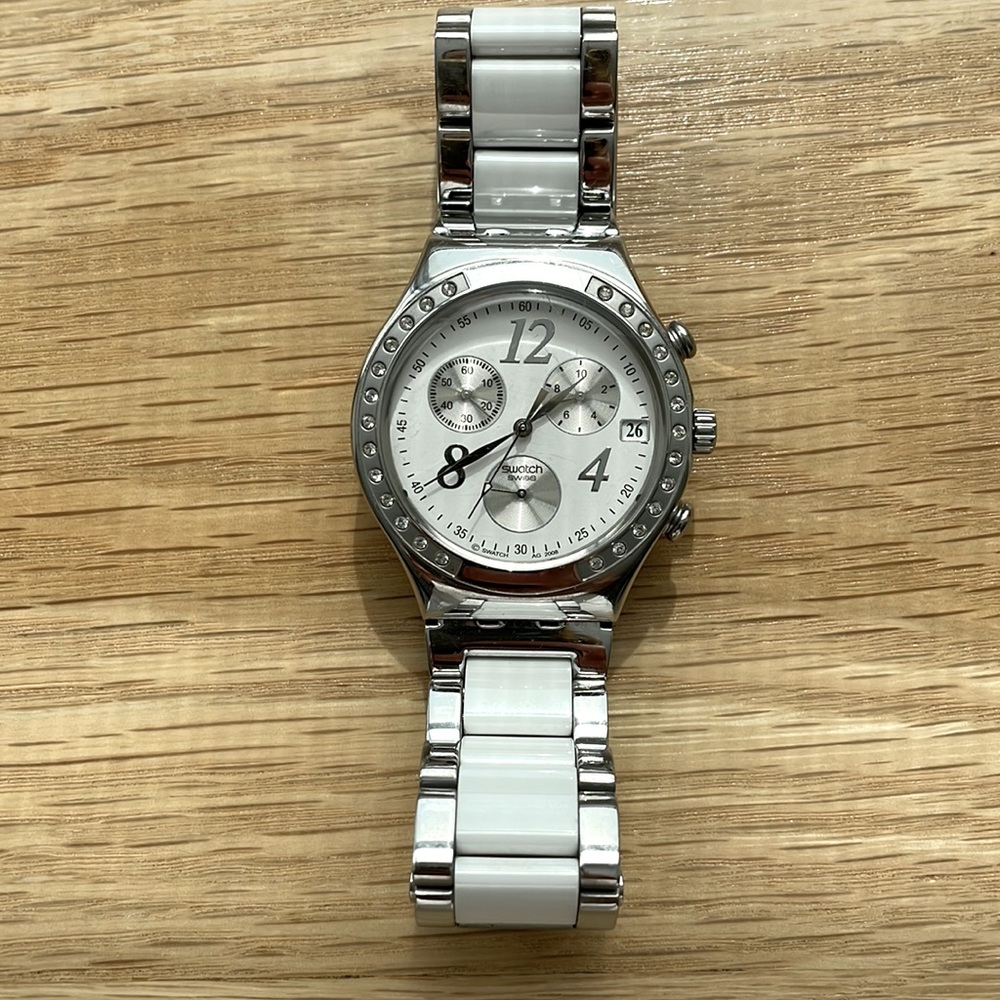 Large swatch watch